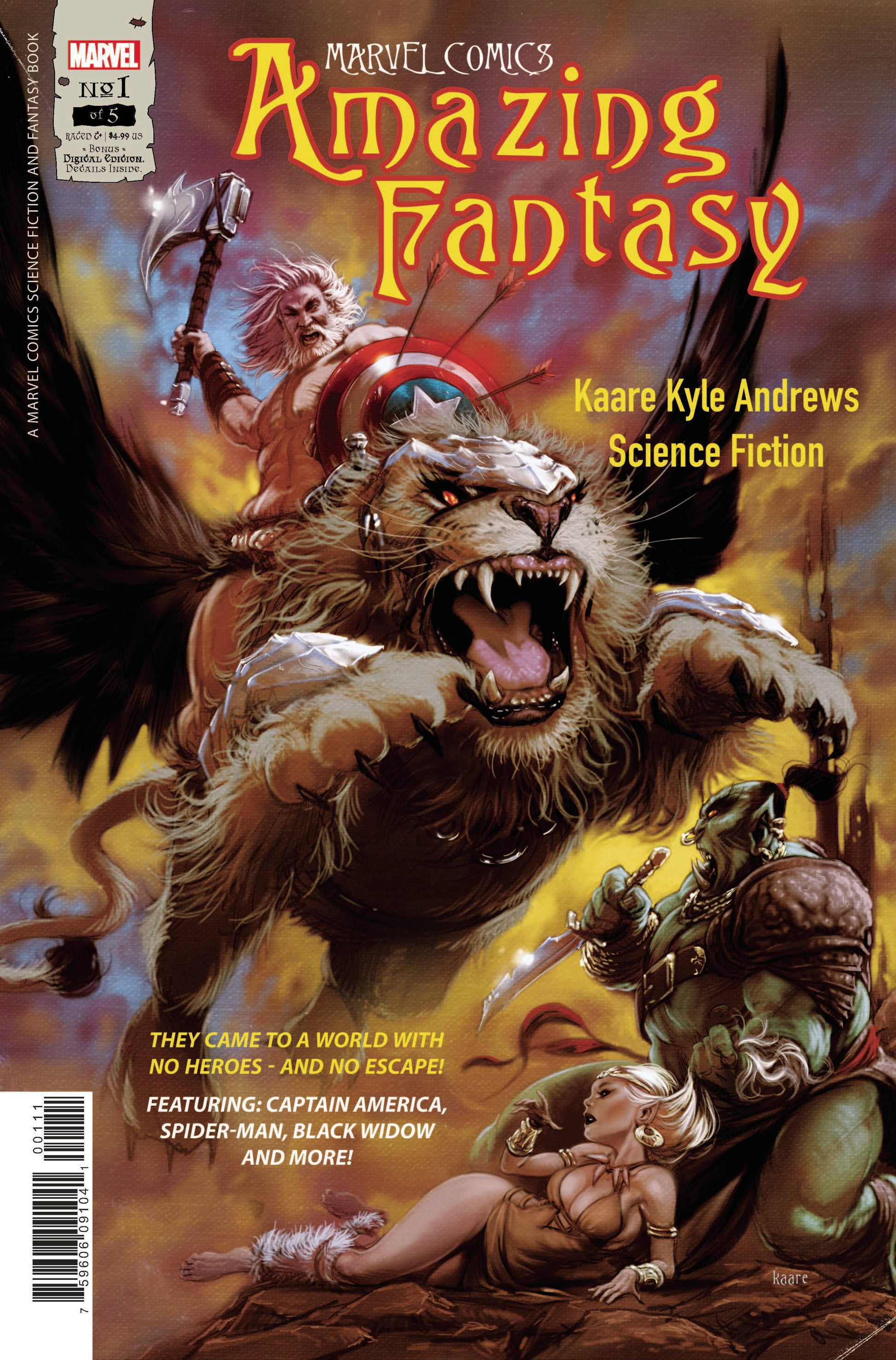 MARVEL COMICS COMIC BOOK AMAZING FANTASY #1 (OF 5)
