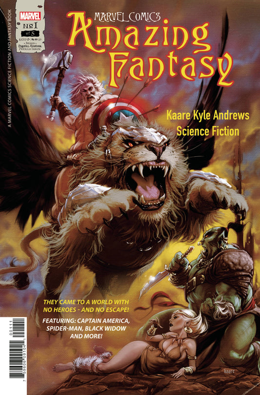 MARVEL COMICS COMIC BOOK AMAZING FANTASY #1 (OF 5)