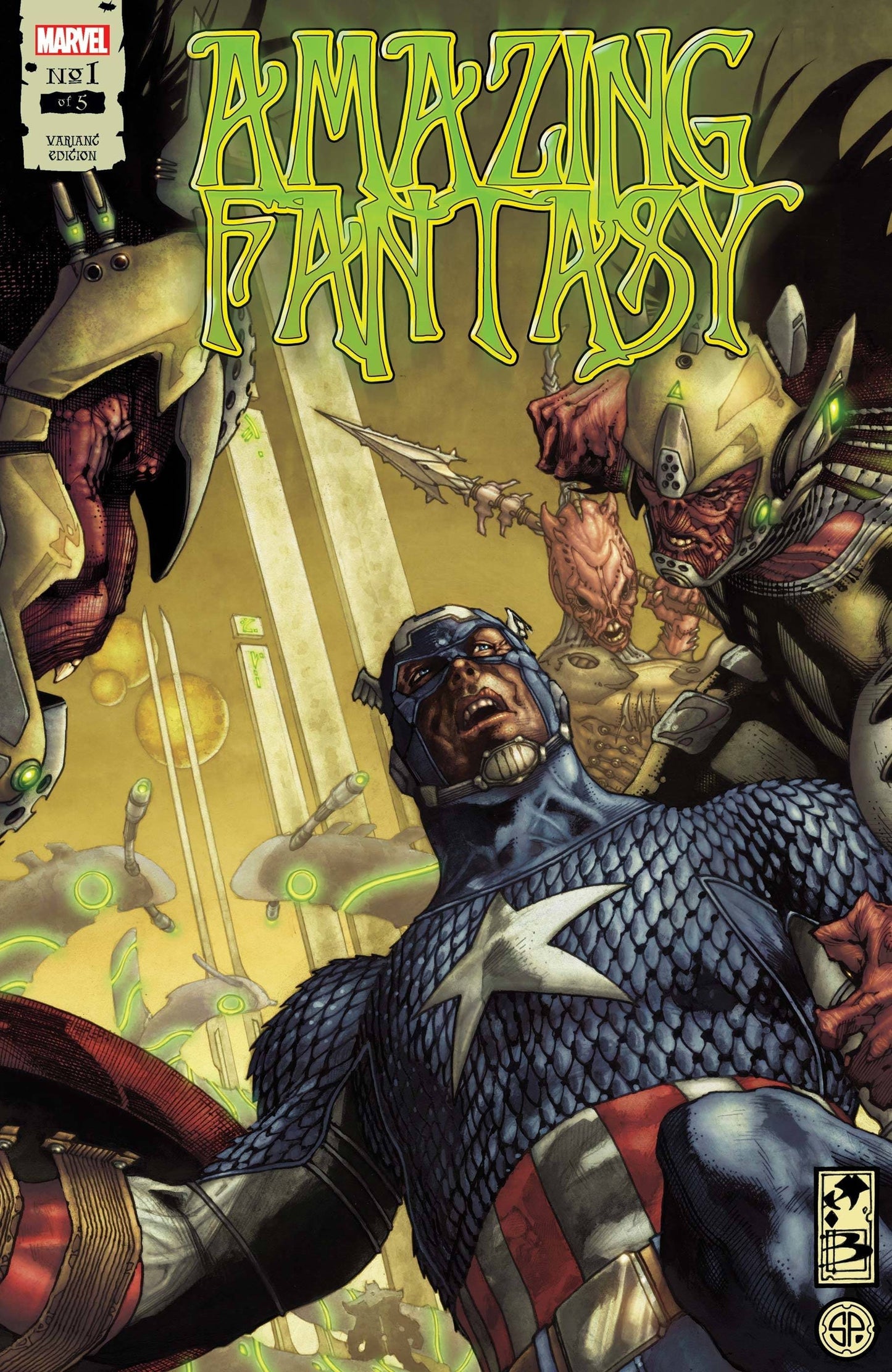 MARVEL COMICS COMIC BOOK AMAZING FANTASY #1 (OF 5) BIANCHI HIDDEN GEM VAR