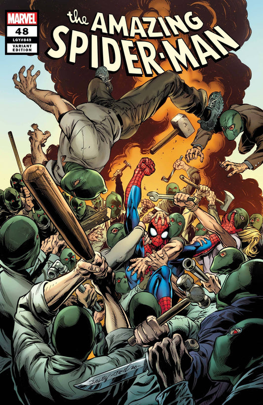 MARVEL COMICS COMIC BOOK AMAZING SPIDER-MAN #48 BAGLEY VAR