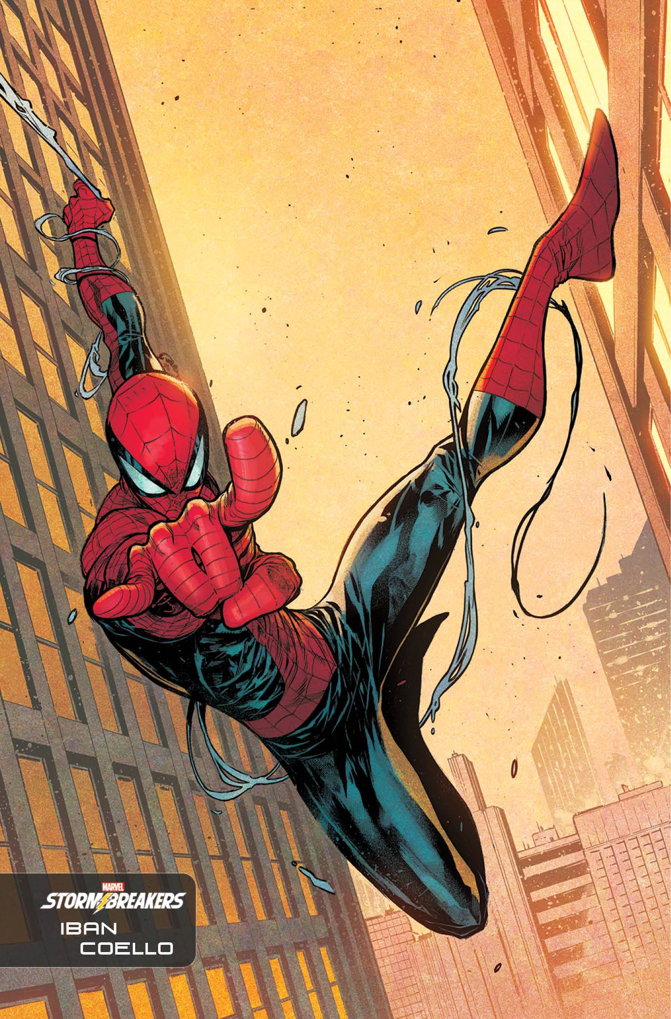 MARVEL COMICS COMIC BOOK AMAZING SPIDER-MAN #54 COELLO STORMBREAKERS VAR LR
