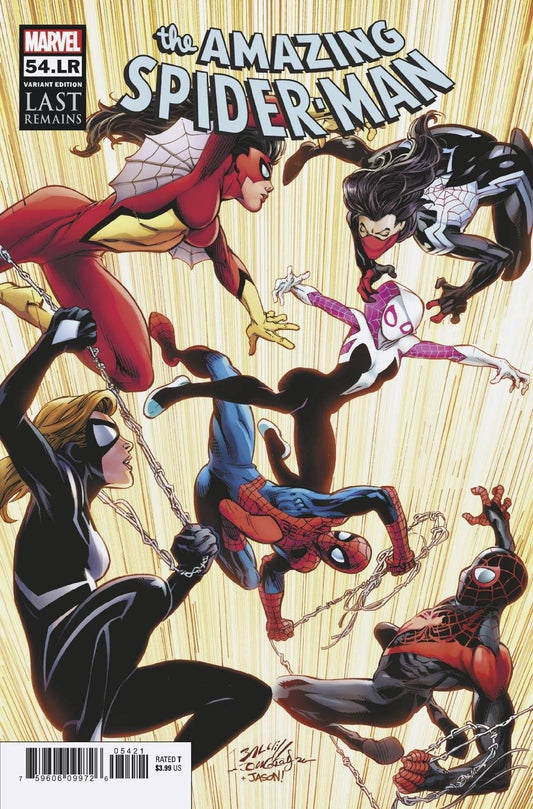 MARVEL COMICS COMIC BOOK AMAZING SPIDER-MAN #54.LR BAGLEY VAR
