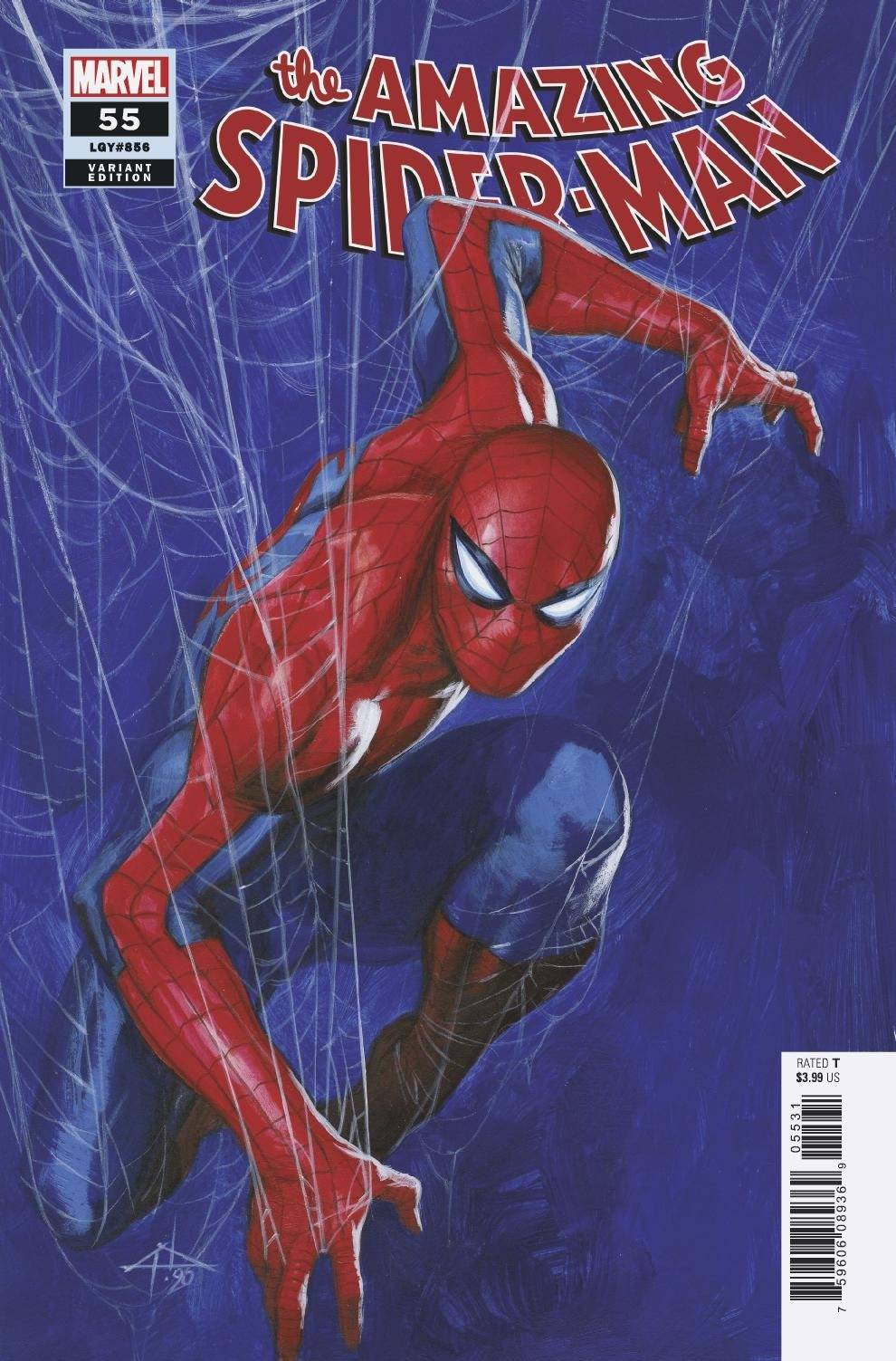 MARVEL COMICS COMIC BOOK AMAZING SPIDER-MAN #55 DELLOTTO VAR LR