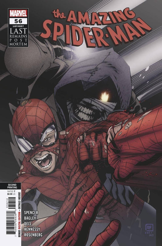 MARVEL COMICS COMIC BOOK AMAZING SPIDER-MAN #56 2ND PTG VAR