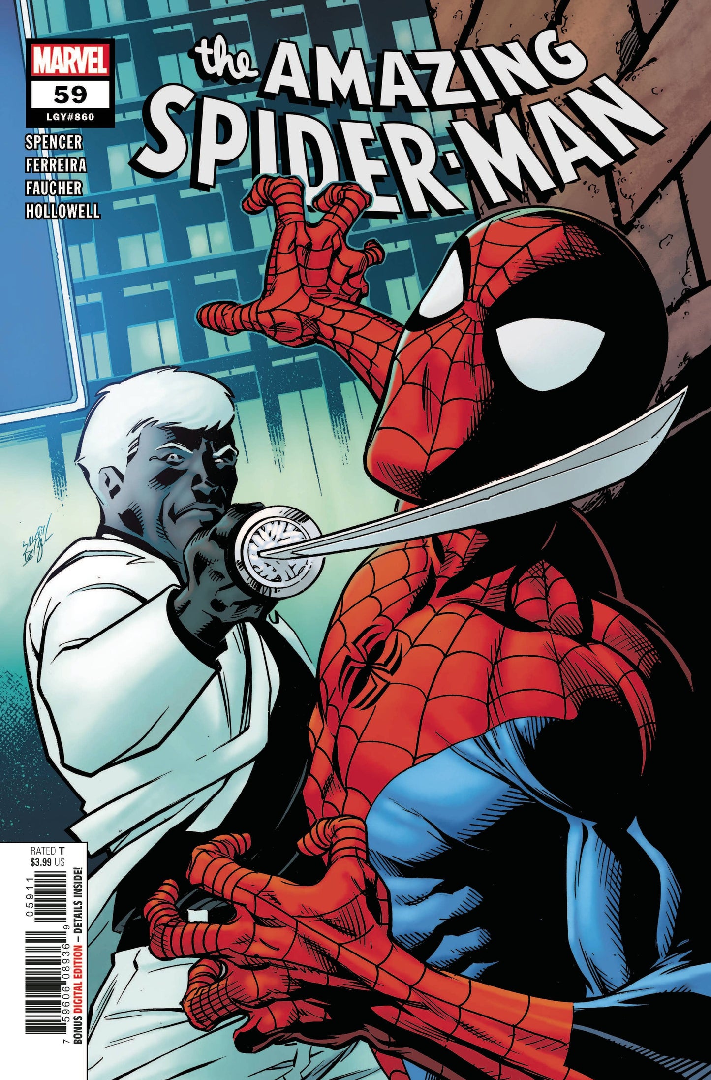 MARVEL COMICS COMIC BOOK AMAZING SPIDER-MAN #59