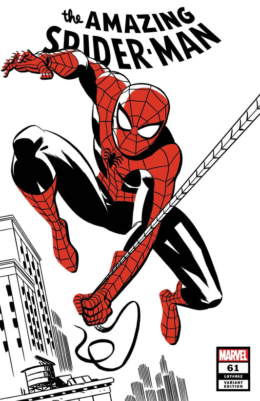 MARVEL COMICS COMIC BOOK AMAZING SPIDER-MAN #61 MICHAEL CHO SPIDER-MAN TWO-TONE VAR