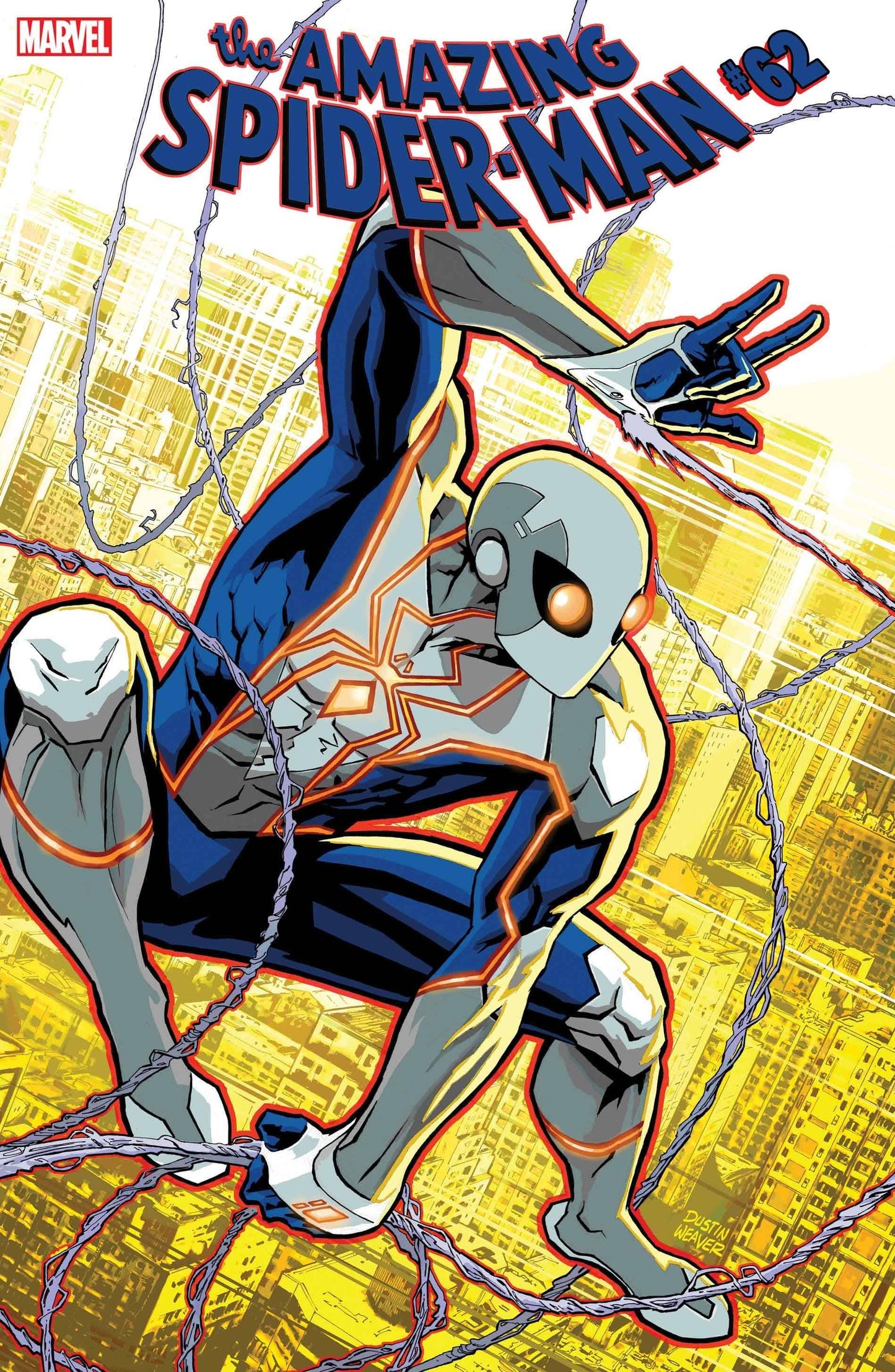 MARVEL COMICS COMIC BOOK AMAZING SPIDER-MAN #62 WEAVER DESIGN VAR
