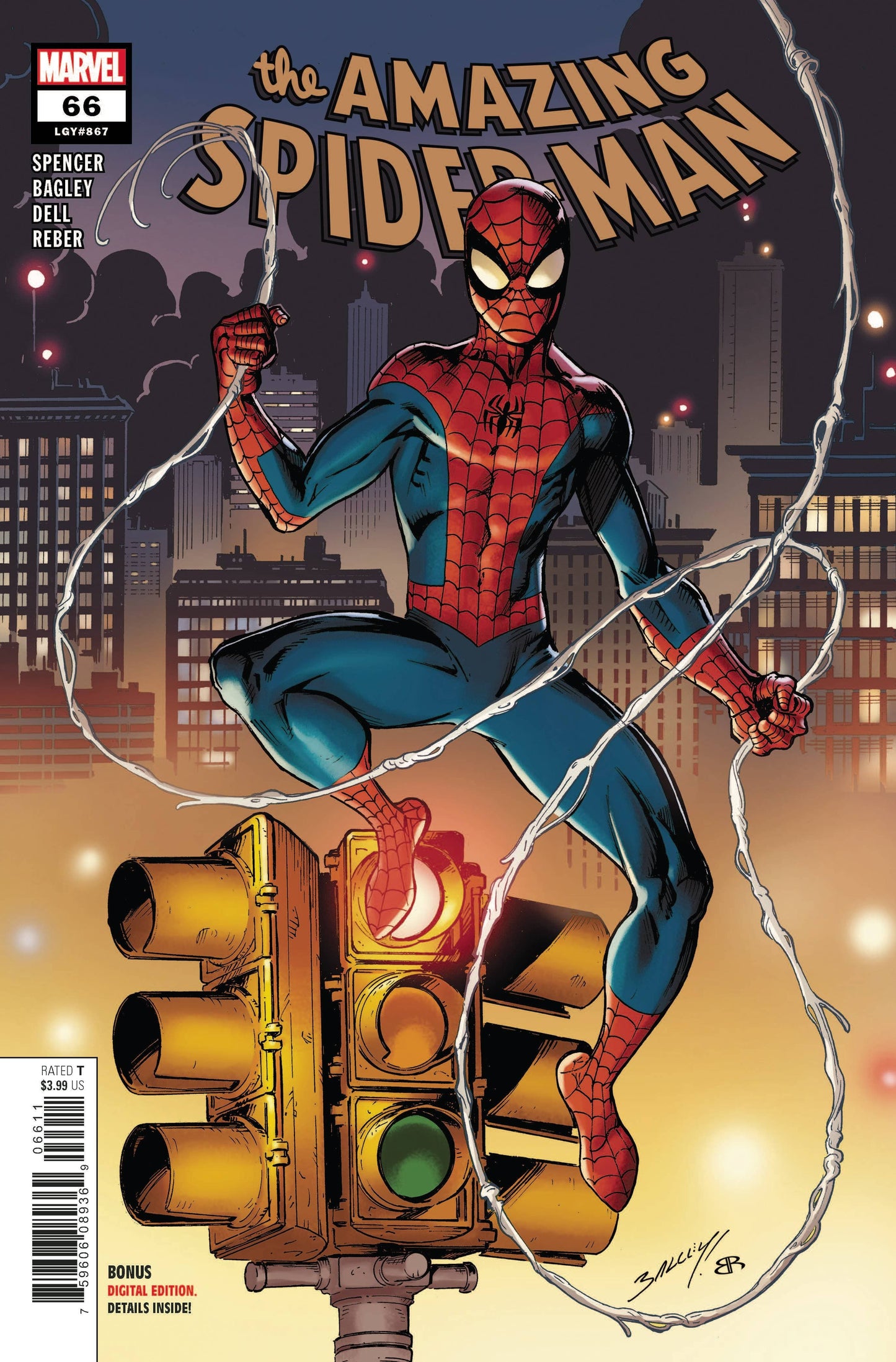 MARVEL COMICS COMIC BOOK AMAZING SPIDER-MAN #66
