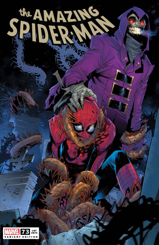 MARVEL COMICS COMIC BOOK AMAZING SPIDER-MAN #73 VICENTINI VAR SINW