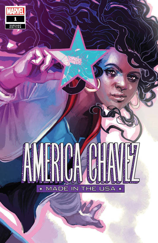 MARVEL COMICS COMIC BOOK AMERICA CHAVEZ MADE IN USA #1 (OF 5) HANS VAR