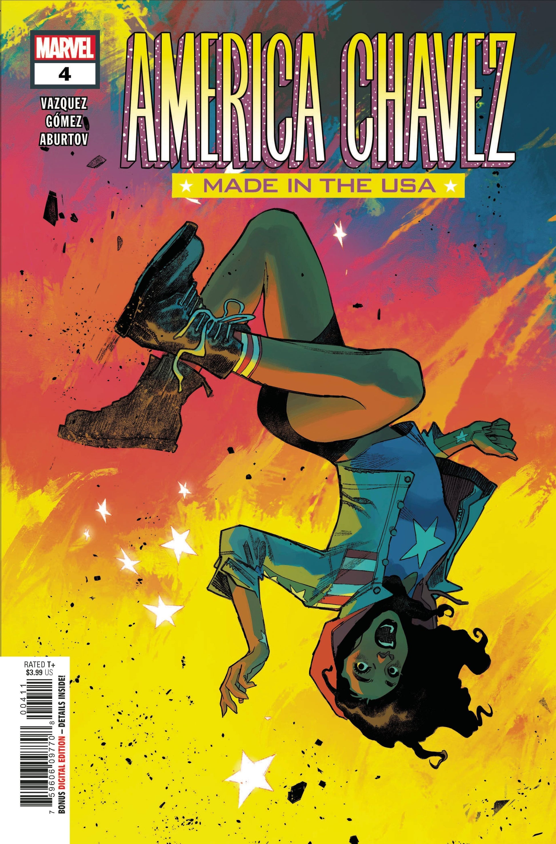 MARVEL COMICS comic book AMERICA CHAVEZ MADE IN USA #4 (OF 5)