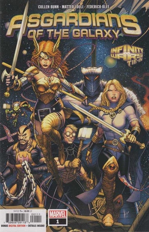 MARVEL COMICS COMIC BOOK ASGARDIANS OF THE GALAXY #1