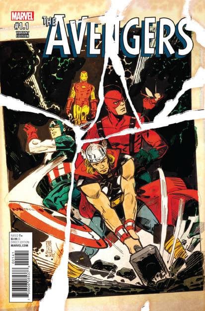 MARVEL COMICS COMIC BOOK AVENGERS #1.1 MALEEV VAR NOW