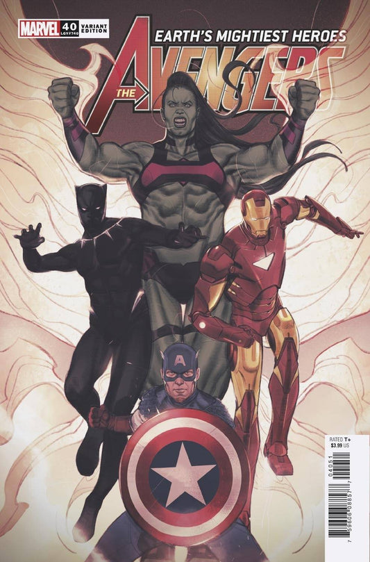 MARVEL COMICS COMIC BOOK AVENGERS #40 SWABY VAR