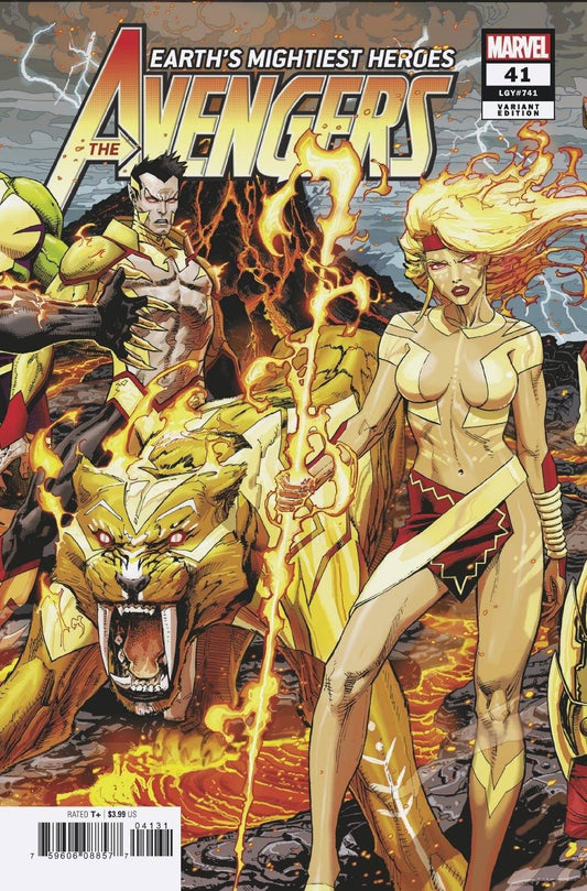 MARVEL COMICS COMIC BOOK AVENGERS #41 WEAVER CONNECTING VAR