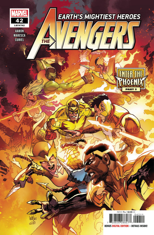 MARVEL COMICS COMIC BOOK AVENGERS #42 FINE