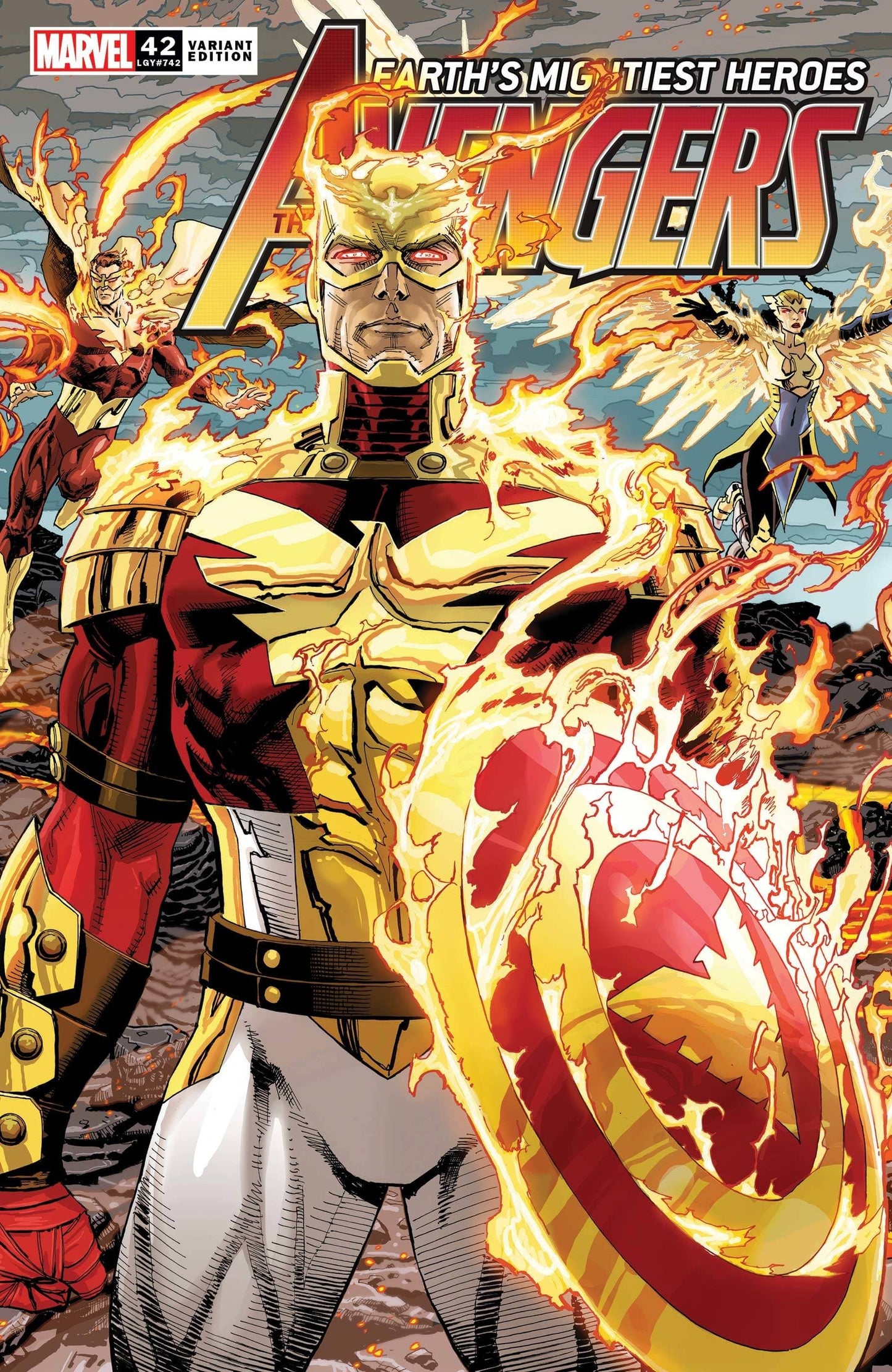 MARVEL COMICS COMIC BOOK AVENGERS #42 WEAVER CONNECTING VAR