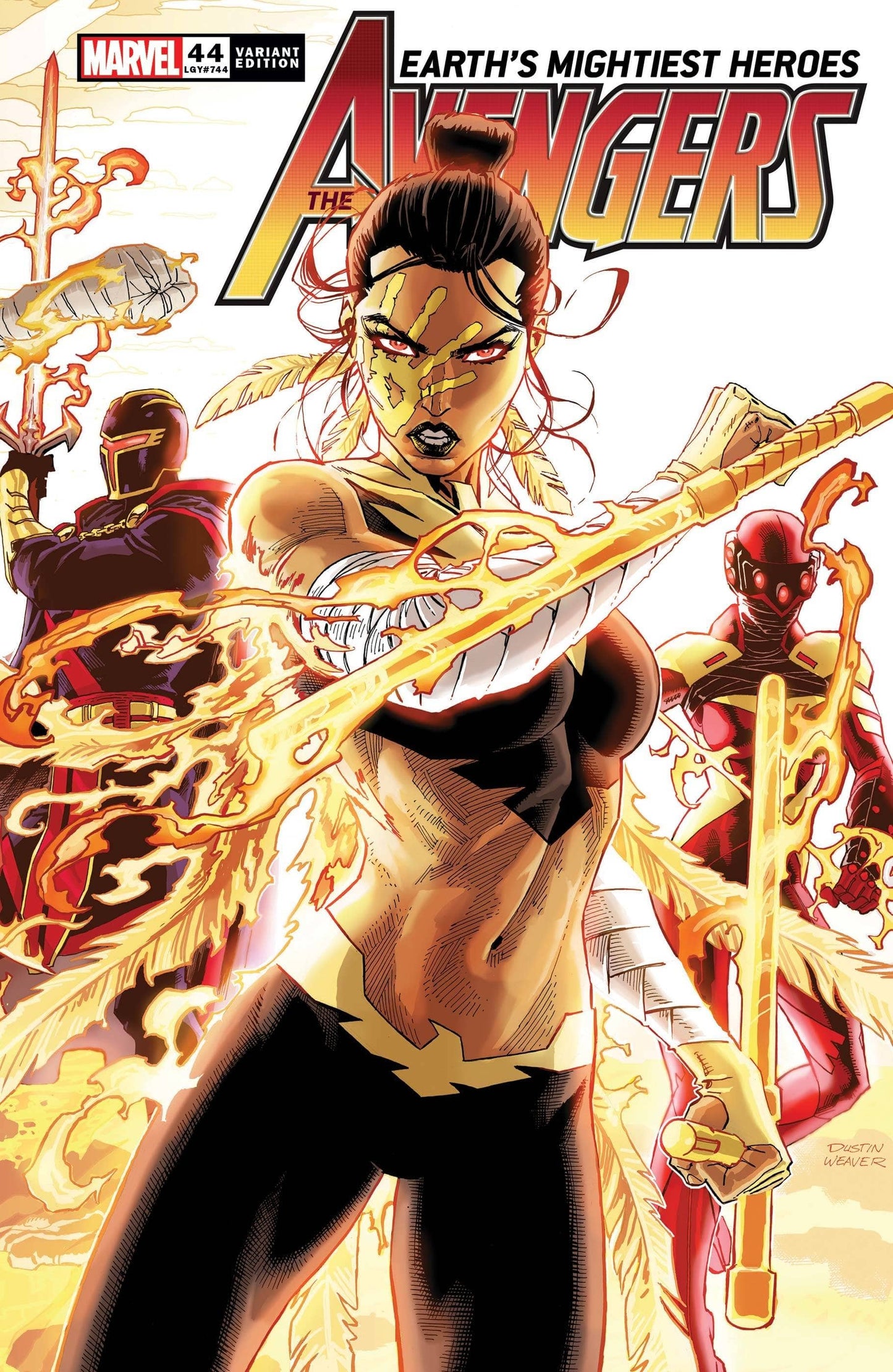 MARVEL COMICS COMIC BOOK AVENGERS #44 WEAVER CONNECTING VAR