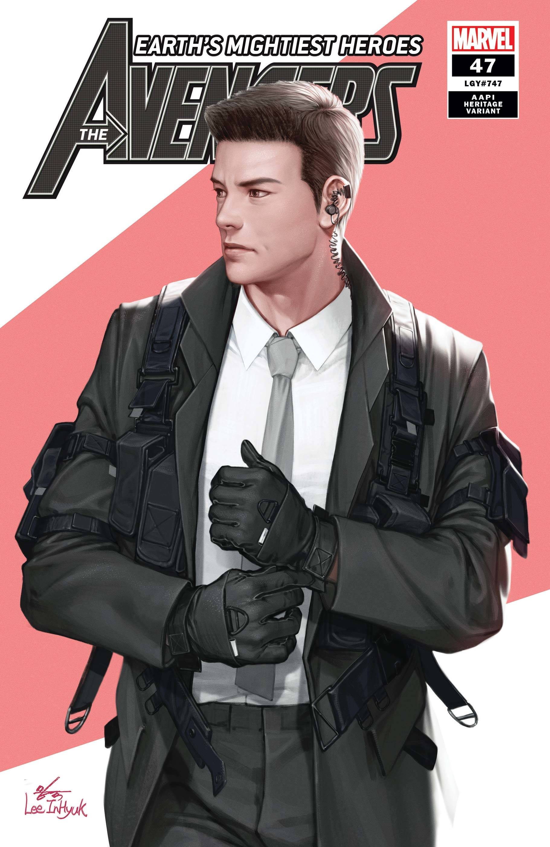 MARVEL COMICS COMIC BOOK AVENGERS #47 INHYUK LEE AAPIH VAR