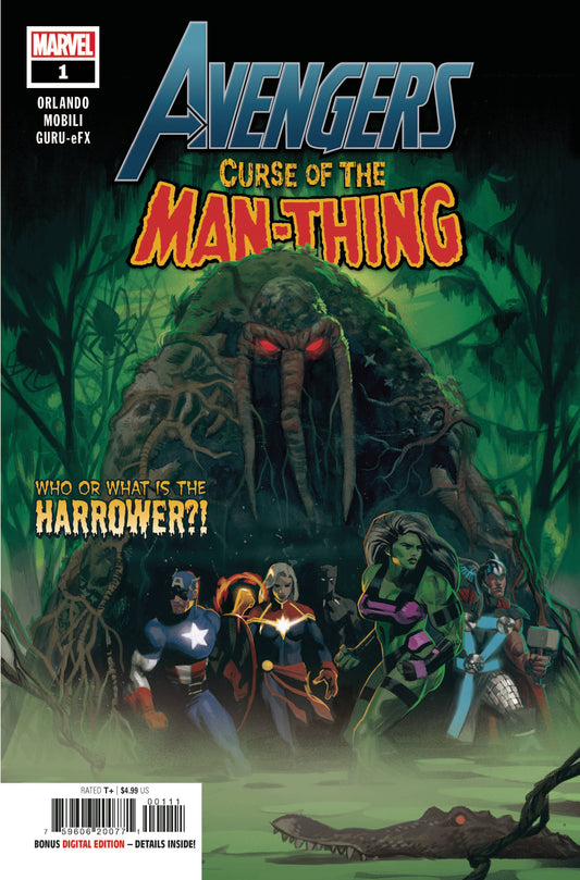 MARVEL COMICS COMIC BOOK AVENGERS CURSE MAN-THING #1