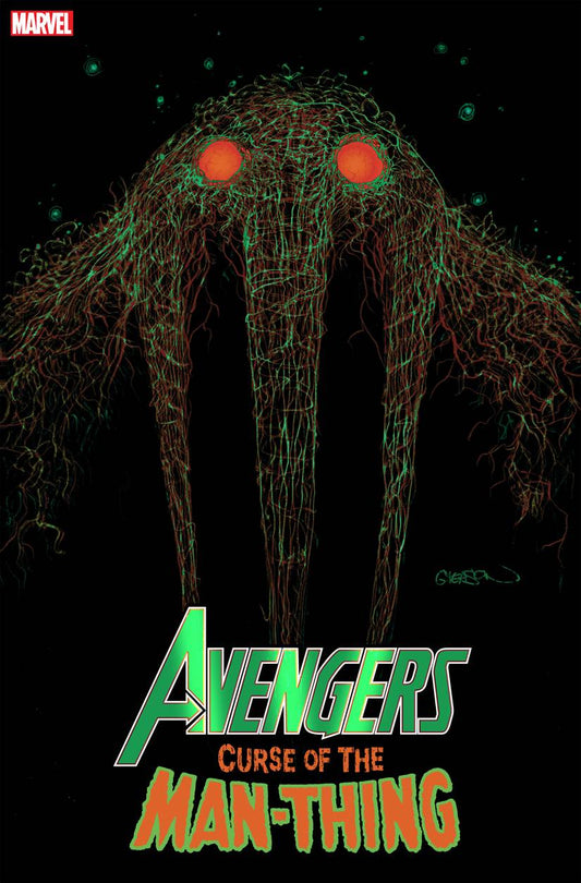 MARVEL COMICS COMIC BOOK AVENGERS CURSE MAN-THING #1 2ND PTG GLEASON WEBHEAD VAR
