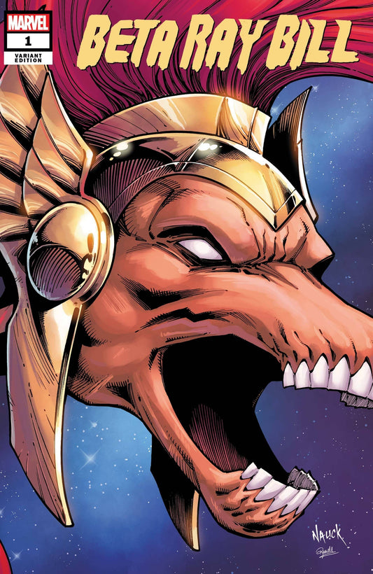 MARVEL COMICS COMIC BOOK BETA RAY BILL #1 (OF 5) NAUCK HEADSHOT VAR KIB