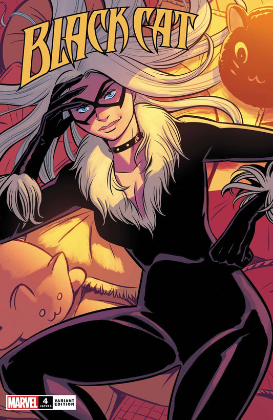 MARVEL COMICS COMIC BOOK BLACK CAT #4 BUSTOS VAR