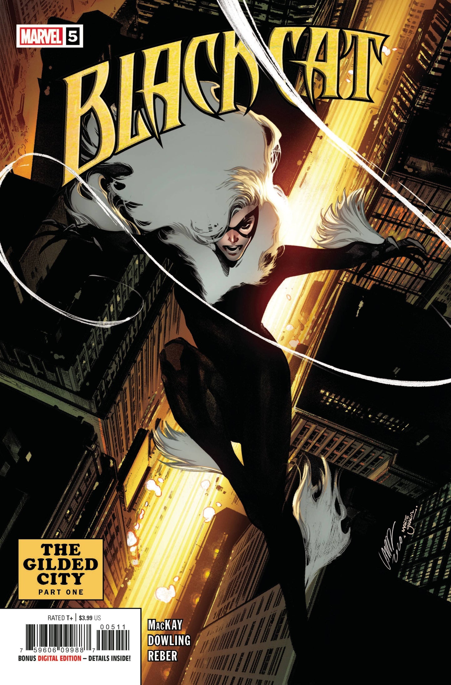 MARVEL COMICS COMIC BOOK BLACK CAT #5