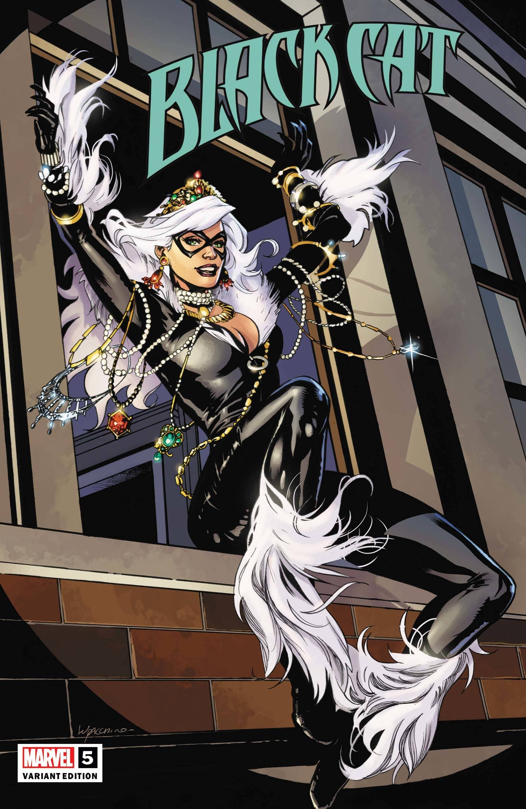 MARVEL COMICS COMIC BOOK BLACK CAT #5 LUPACCHINO VARIANT