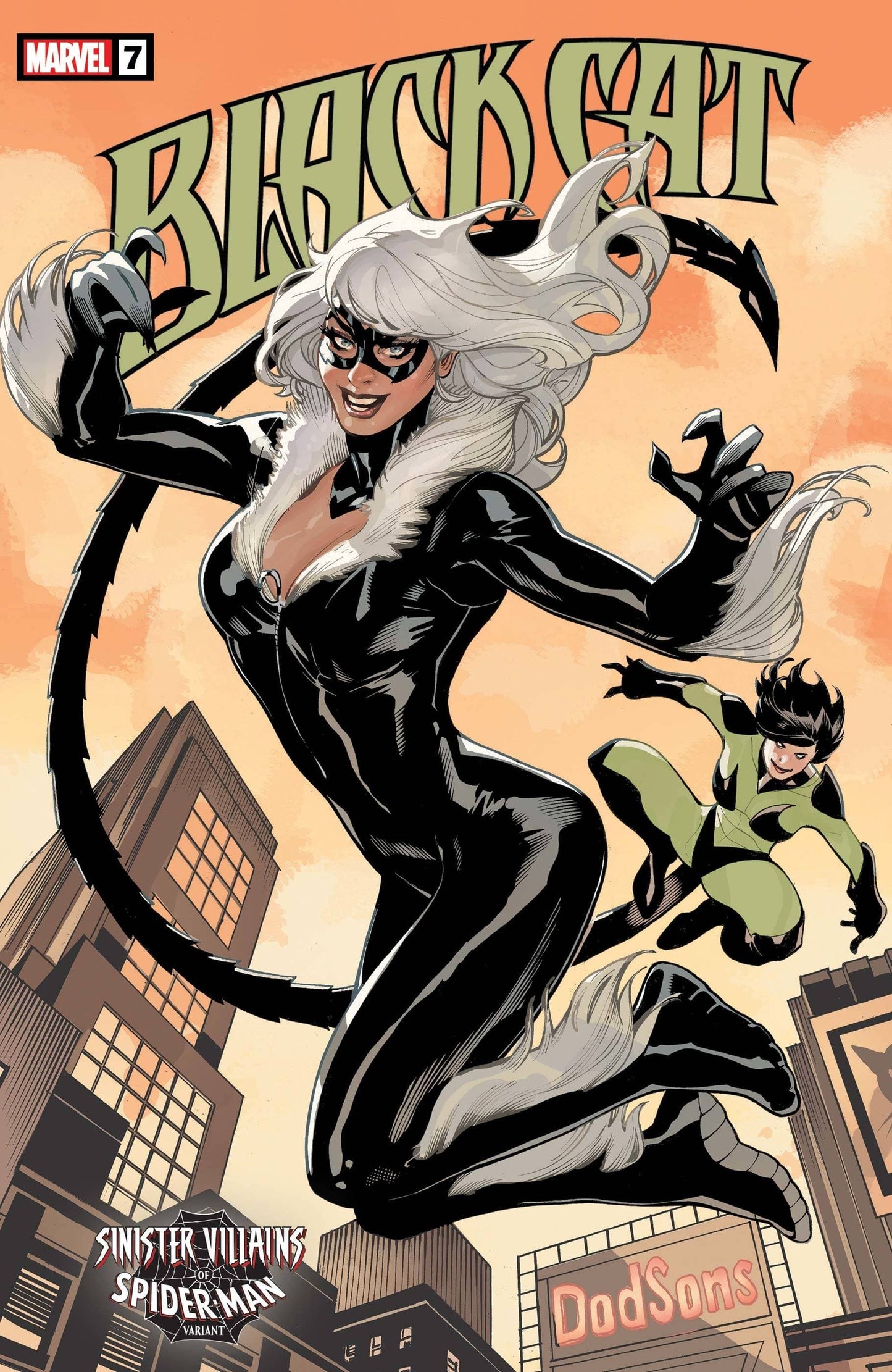 MARVEL COMICS COMIC BOOK BLACK CAT #7 DODSON SPIDER-MAN VILLAINS VAR