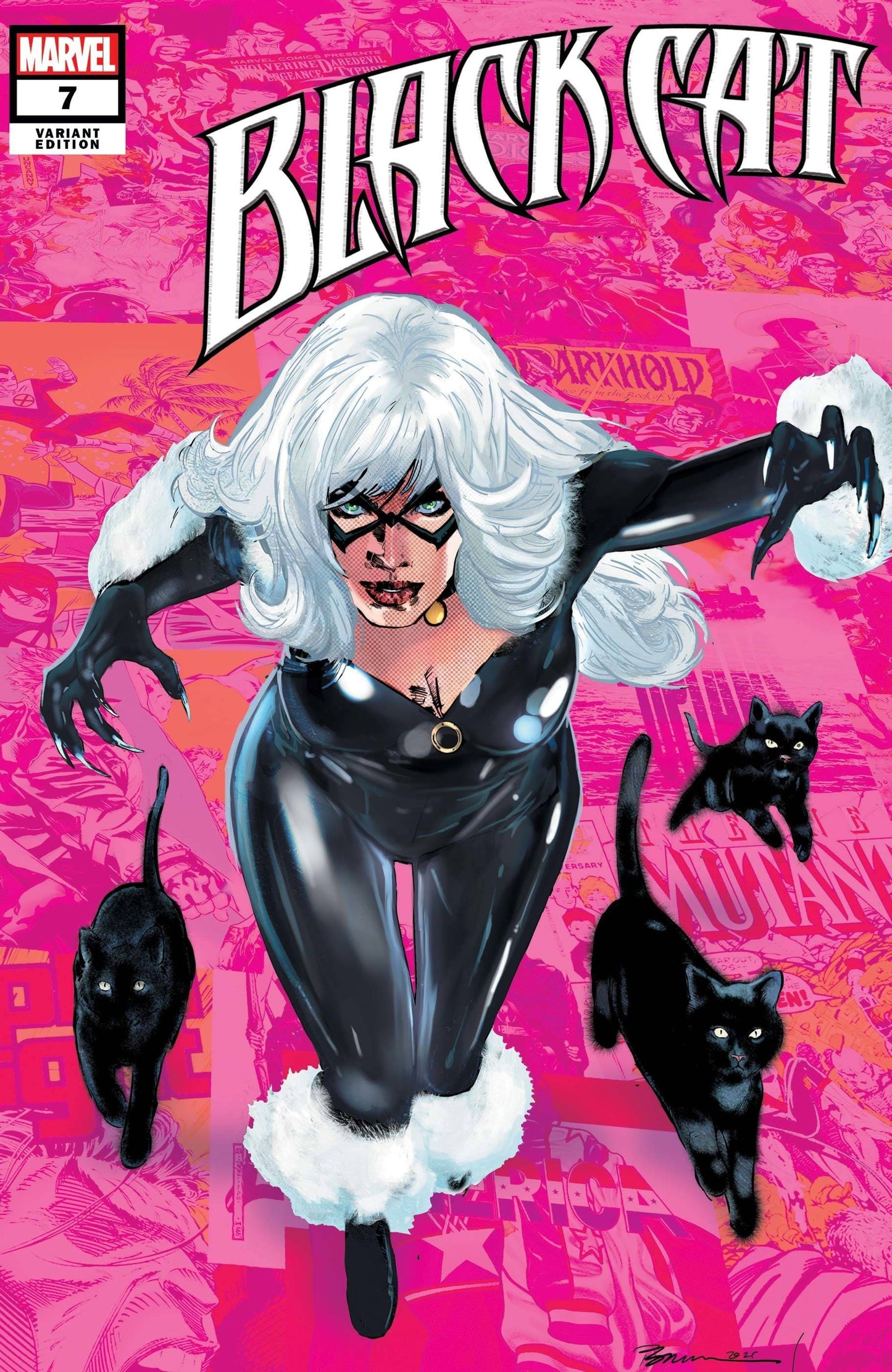 MARVEL COMICS COMIC BOOK BLACK CAT #7 JIMENEZ PRIDE MONTH VAR