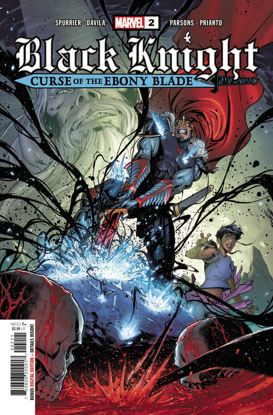 MARVEL COMICS COMIC BOOK BLACK KNIGHT CURSE EBONY BLADE #2 (OF 5)