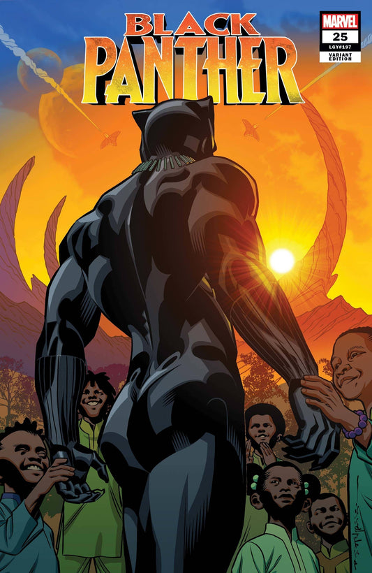 MARVEL COMICS COMIC BOOK BLACK PANTHER #25 STELFREEZE FINAL ISSUE VAR