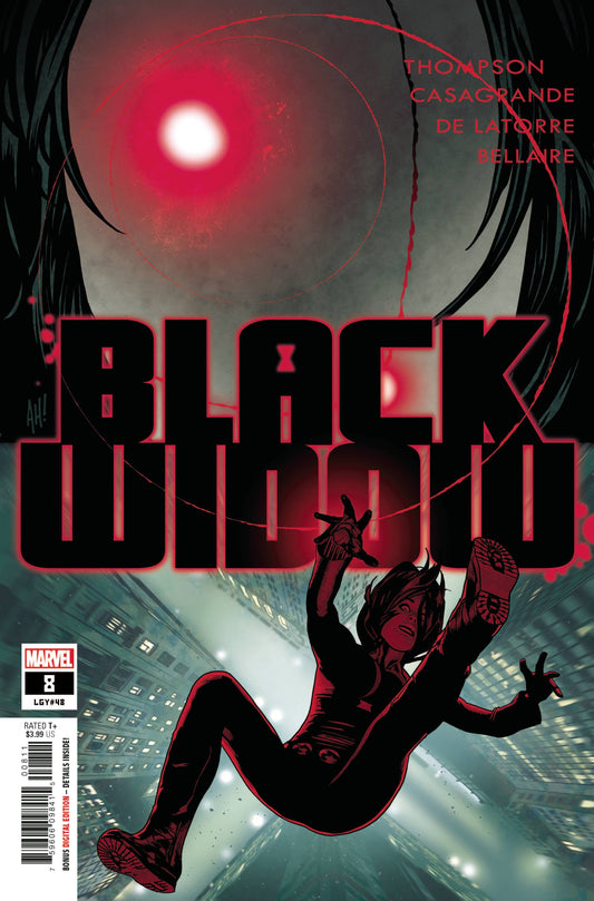 MARVEL COMICS COMIC BOOK BLACK WIDOW #8 VF