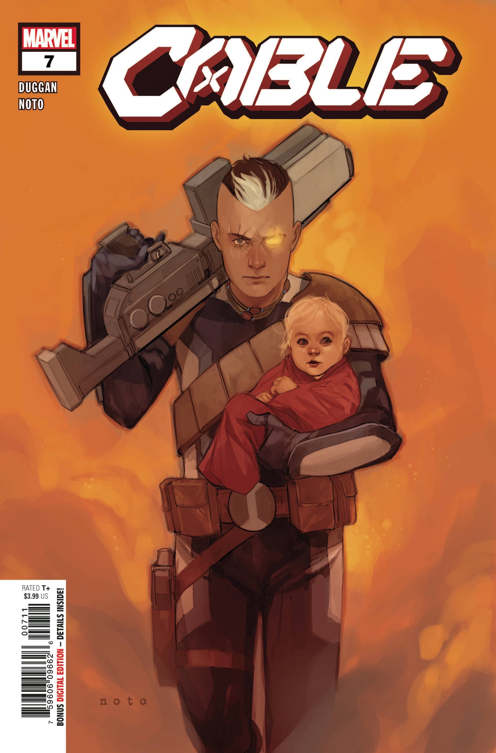 MARVEL COMICS COMIC BOOK CABLE #7