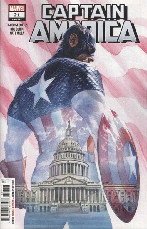 MARVEL COMICS comic book CAPTAIN AMERICA #21