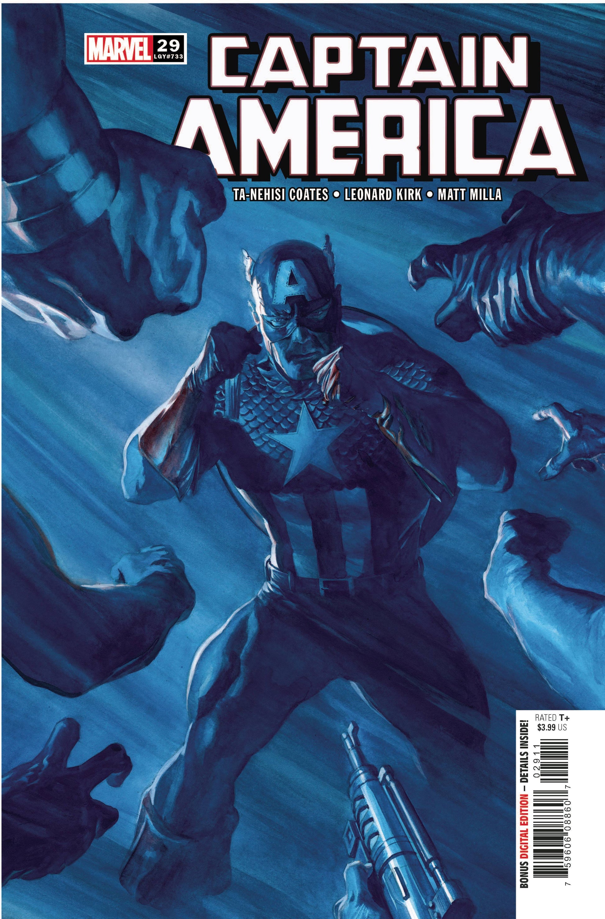 MARVEL COMICS COMIC BOOK CAPTAIN AMERICA #29