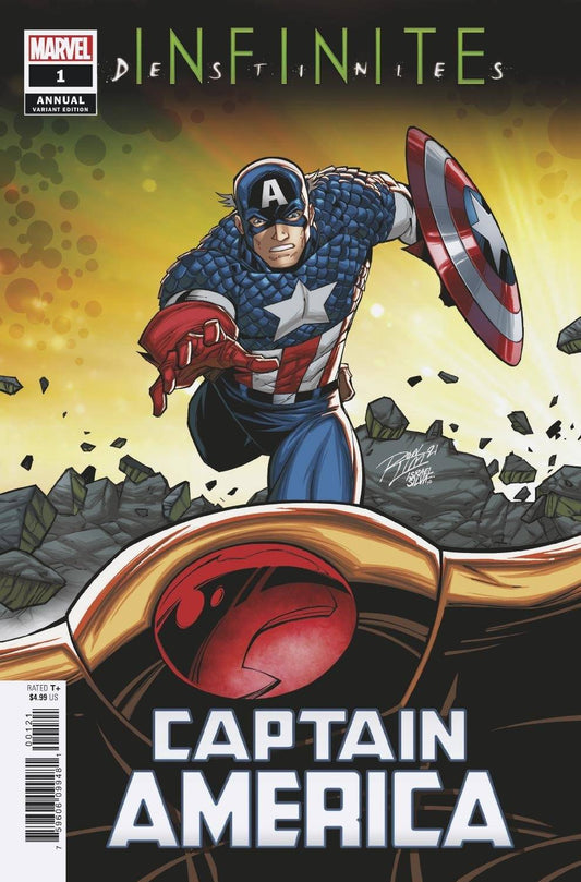 MARVEL COMICS COMIC BOOK CAPTAIN AMERICA ANNUAL #1 RON LIM CONNECTING VAR (RES)