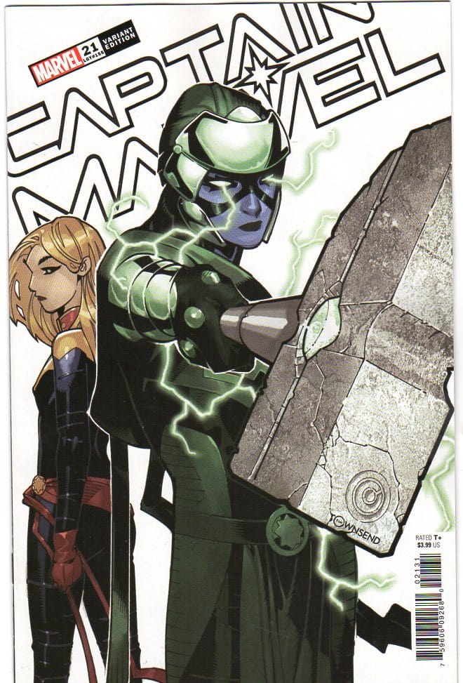 MARVEL COMICS COMIC BOOK CAPTAIN MARVEL #21 SPOILER VAR