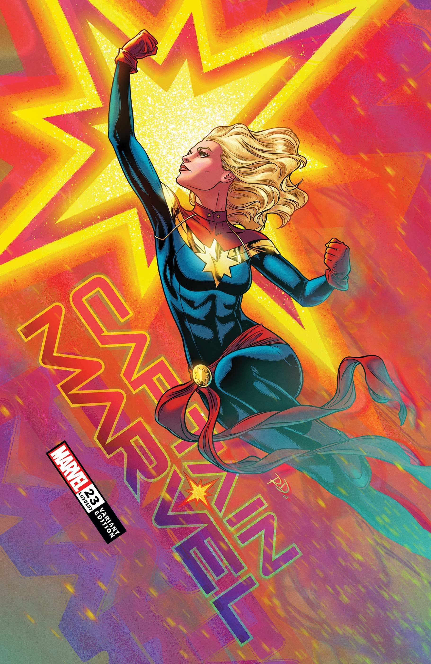 MARVEL COMICS COMIC BOOK CAPTAIN MARVEL #23 DAUTERMAN VAR