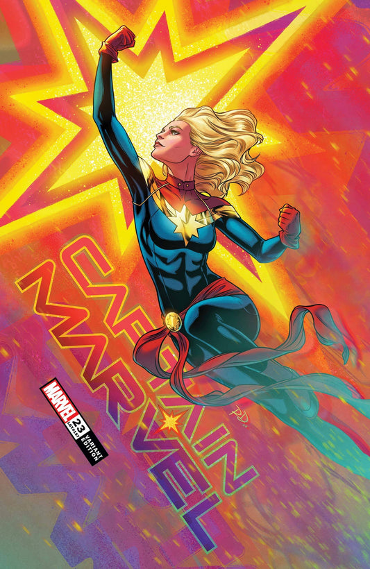 MARVEL COMICS COMIC BOOK CAPTAIN MARVEL #23 DAUTERMAN VAR