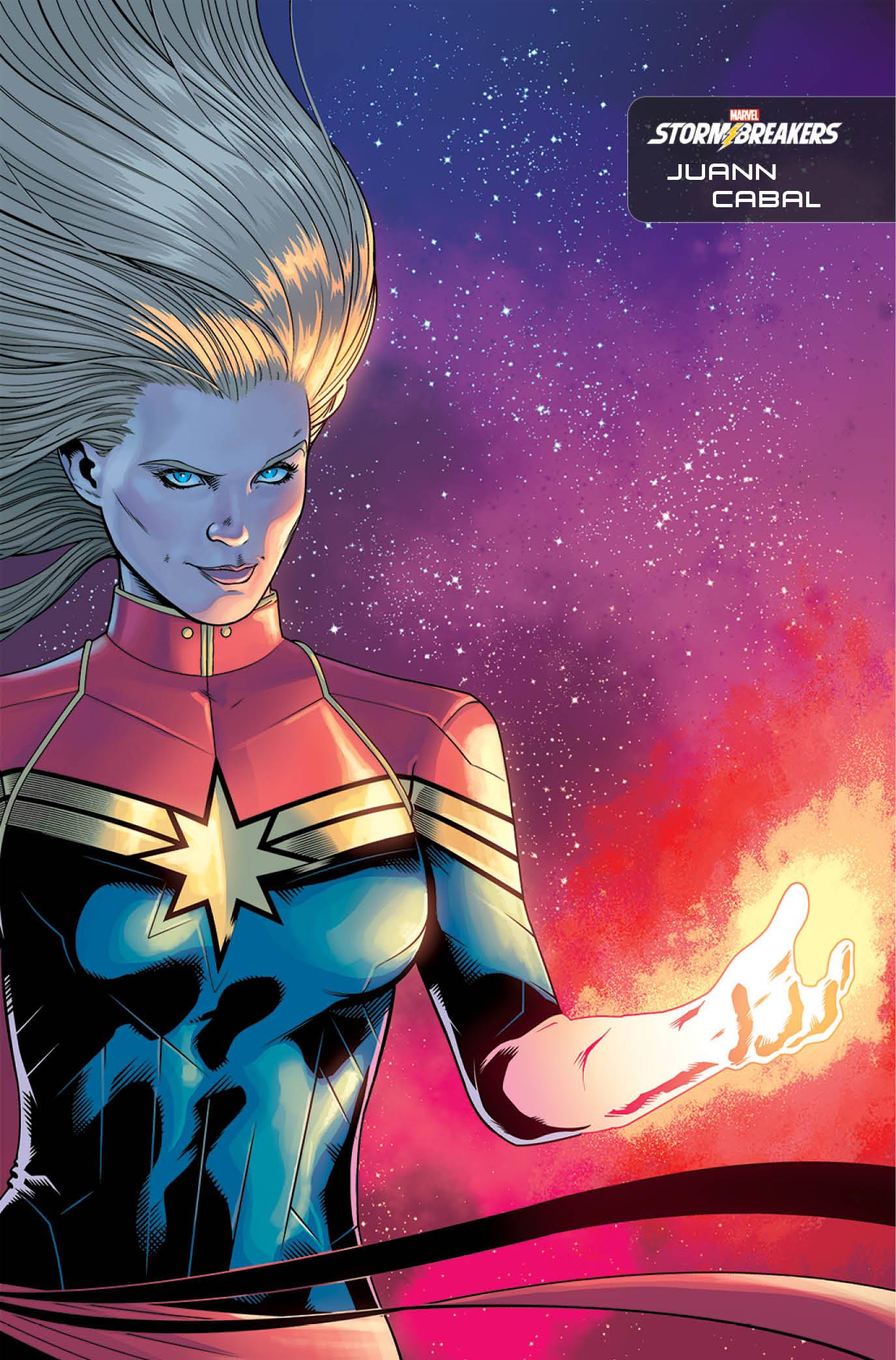 MARVEL COMICS COMIC BOOK CAPTAIN MARVEL #25 CABAL STORMBREAKERS VARIANT