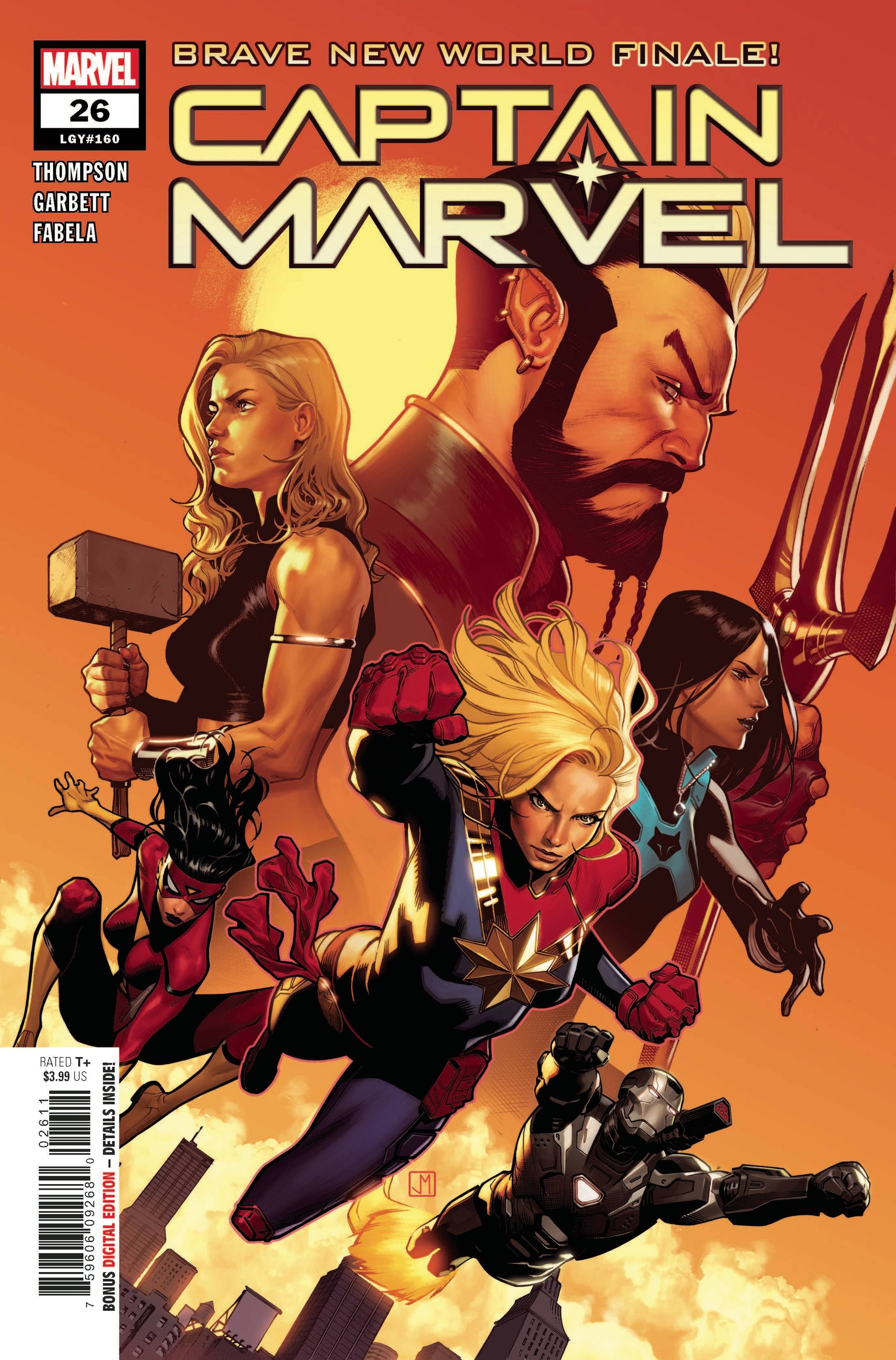 MARVEL COMICS COMIC BOOK CAPTAIN MARVEL #26