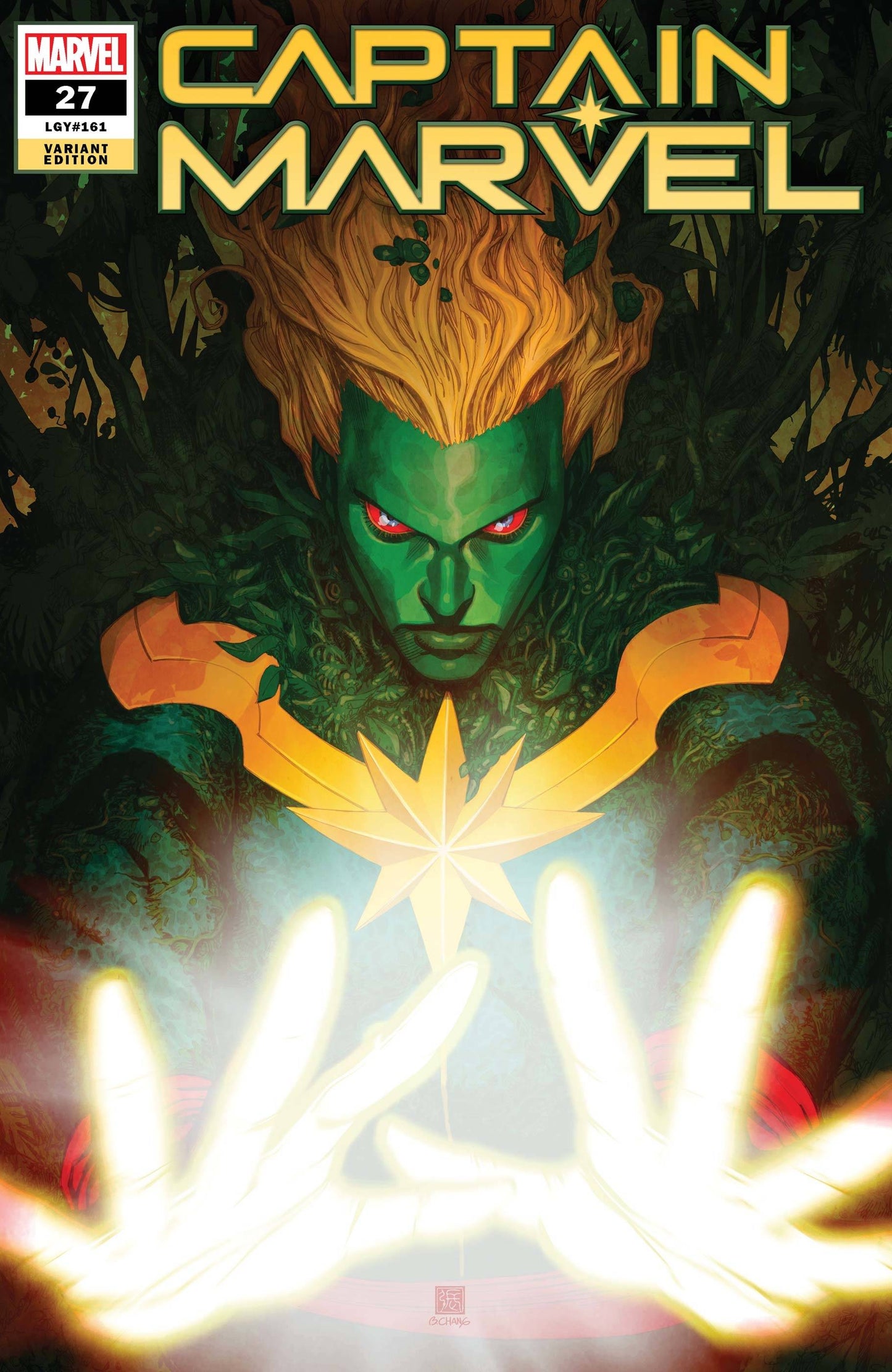 MARVEL COMICS comic book CAPTAIN MARVEL #27 CHANG CAPTAIN MARVEL-THING VAR
