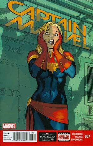 MARVEL COMICS COMIC BOOK CAPTAIN MARVEL #7