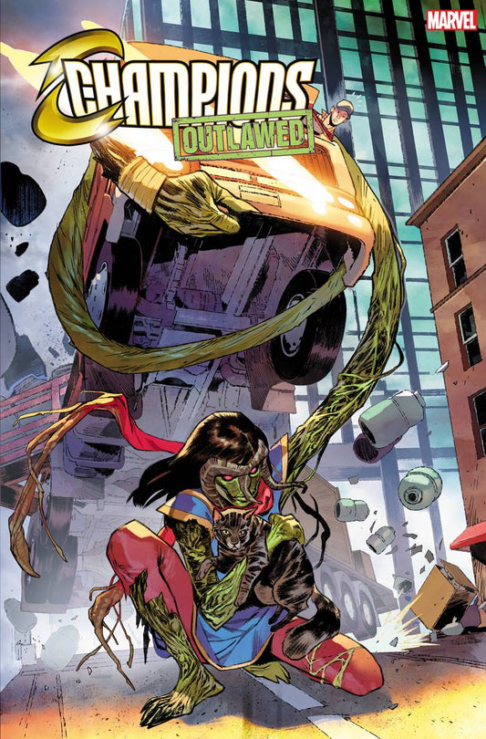 MARVEL COMICS comic book CHAMPIONS #5 PICHELLI MS MARVEL-THING VAR