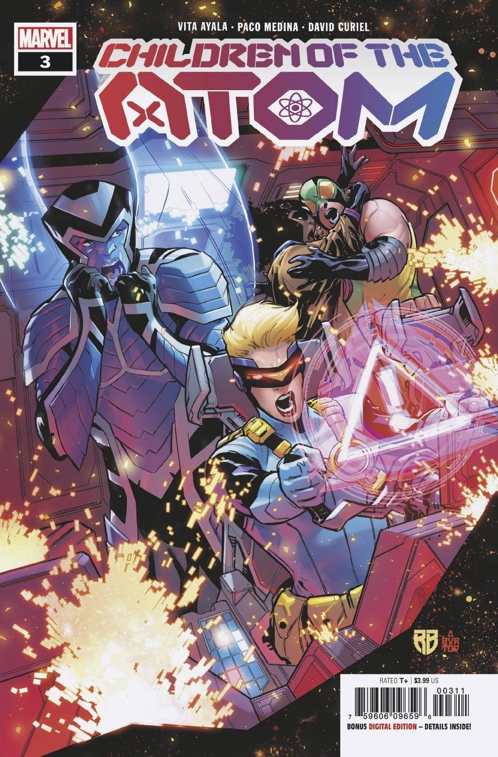 MARVEL COMICS COMIC BOOK CHILDREN OF ATOM #3