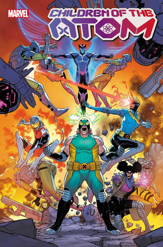 MARVEL COMICS COMIC BOOK CHILDREN OF ATOM #4