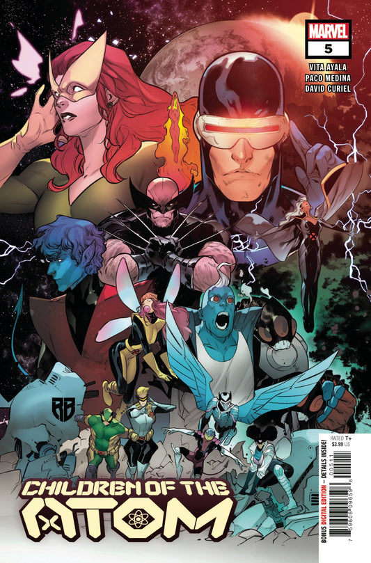 MARVEL COMICS comic book CHILDREN OF ATOM #5