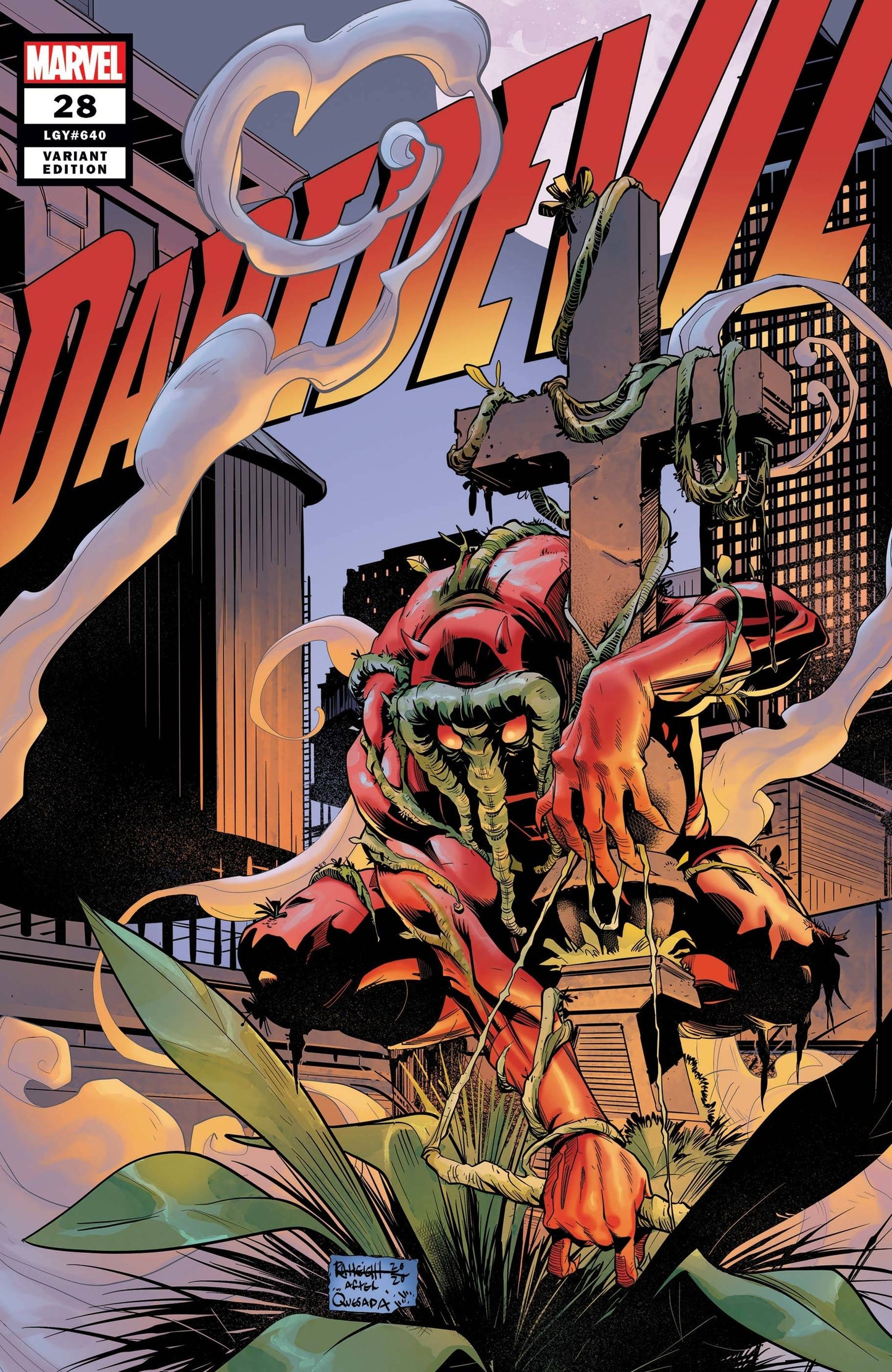 MARVEL COMICS COMIC BOOK DAREDEVIL #28 HEIGHT DAREDEVIL-THING VAR